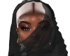 S. Draped Scarf / Black