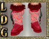 Kids Candy Cane Boots