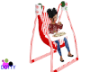 candy cane childs swing