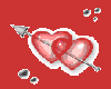 valentine 2 hearts arrow