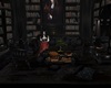 Dark Library Couch