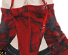 X. red corset