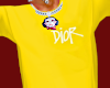 simple yellow tee