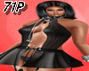 Provocative Girl Black