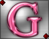 Pink Letter G