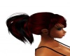 Red W/Black Chiara Hair