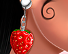 {L} Earring Strawberry