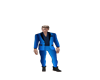 Blue 3 pc Suit