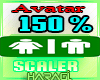 150 % Avatar Resize