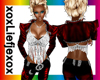 [L] Red Sexy Top bling