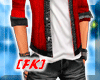 [FK]Red & Black Jacket