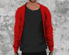 Sweater Red/Black