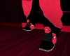 black kiss & love shoes