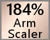 184% Arm Scaler F A