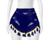 Blue Tassel Skirt