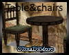 (OD) Table and chairs