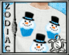 Snowman White Sweater