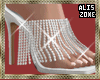 [AZ] cheeky white heels