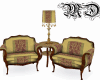 Chippendale armchairs
