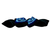 Coussin calin bleu