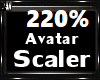 220% Avatar Scaler M/F