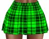 Mini Skirt Black Green