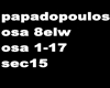 papadopoulos osa exw