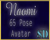 Naomi 65 Poses Avatar SD