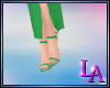 SueAnn Heels Green