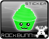 [rb] Cute Green Cupcake