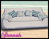 Beachy Racer Couch