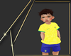 CAMISETA BRASIL KIDS M