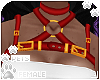 [Pets] Harness | red