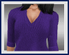 Amber Sweater Purple
