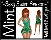 RHBE.MintSwimSuit w/Wrap