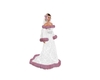 Pink Winter Wedding Gown