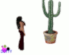 flirty animated cactus