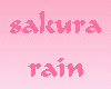 Sakura Rain Snowglobe