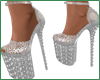 N. Silver Sandal