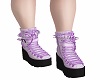 MY Lolita Boots - Lilac