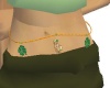 St. Patricks Belly Chain