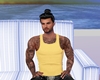 Muscle Tank w/Tattoos-Ye