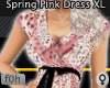 f0h Spring Pink Dress XL