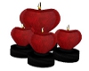 heart candles ani