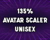 X. AVATAR SCALER 135%
