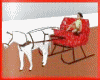 horse & sleigh animated
