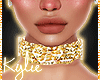 Gold Diamond Choker