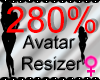 *M* Avatar Scaler 280%