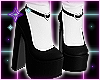 School Girl Pumps Black