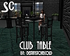 SC Black Club Table